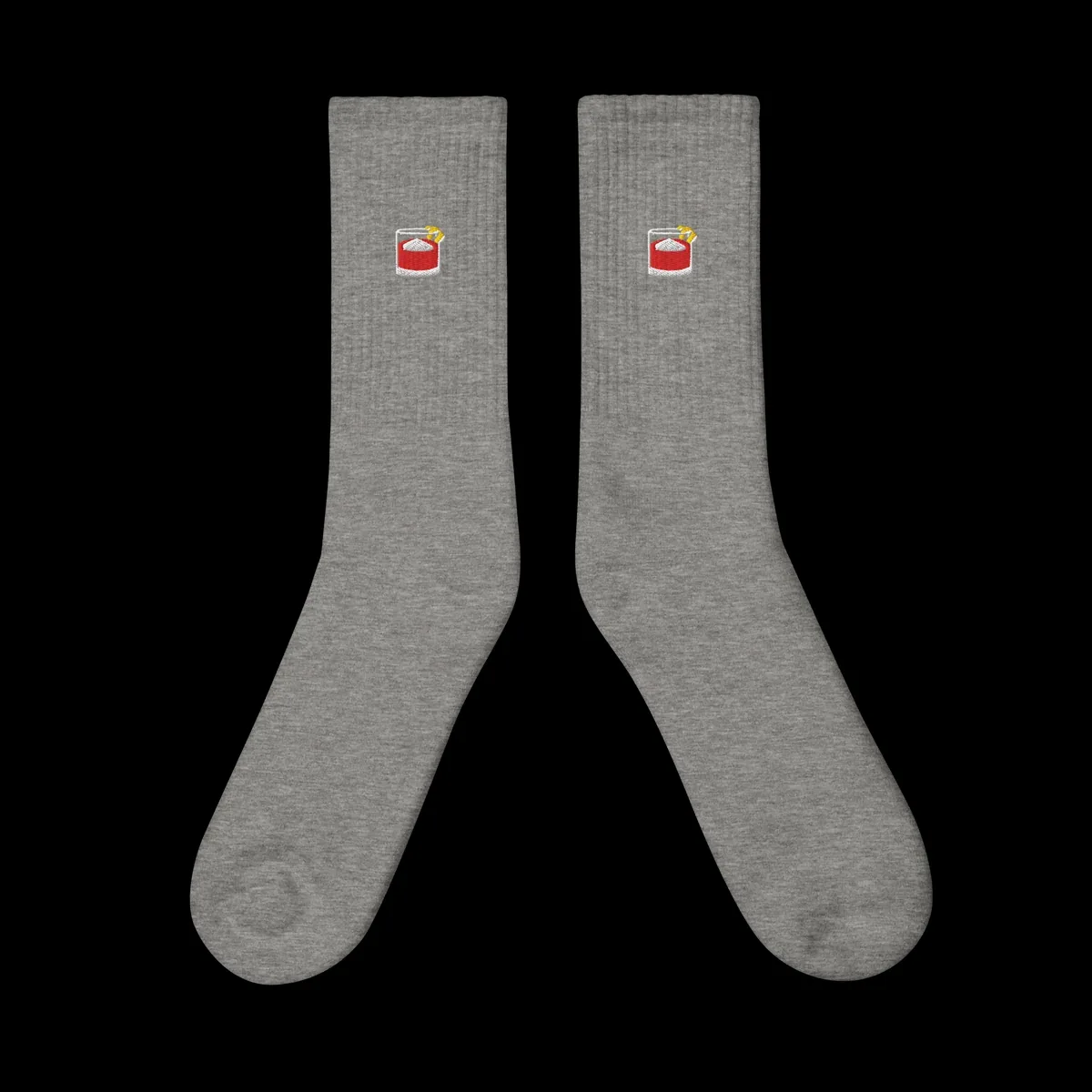 Negroni Glass Socks β Grey