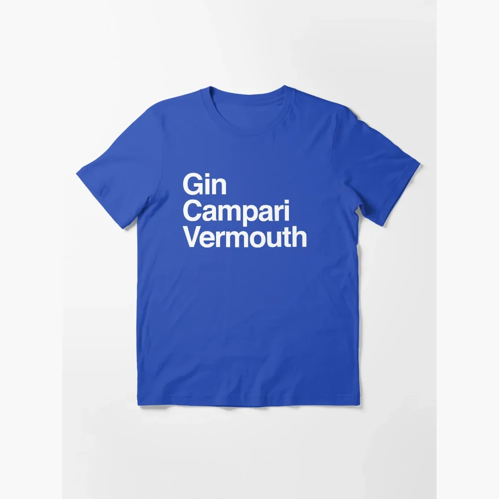 Gin · Campari · Vermouth Tee — Blue
