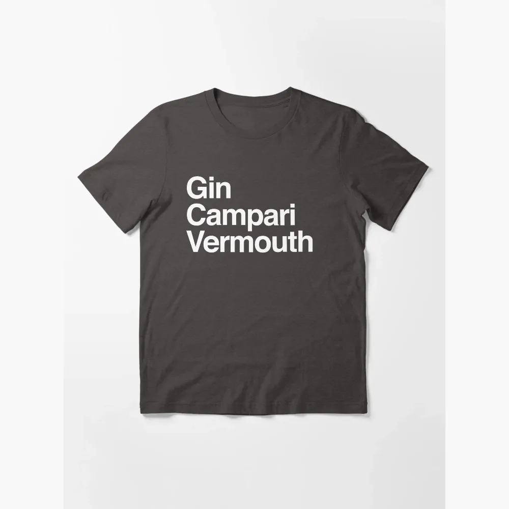 Gin · Campari · Vermouth Tee — Charcoal