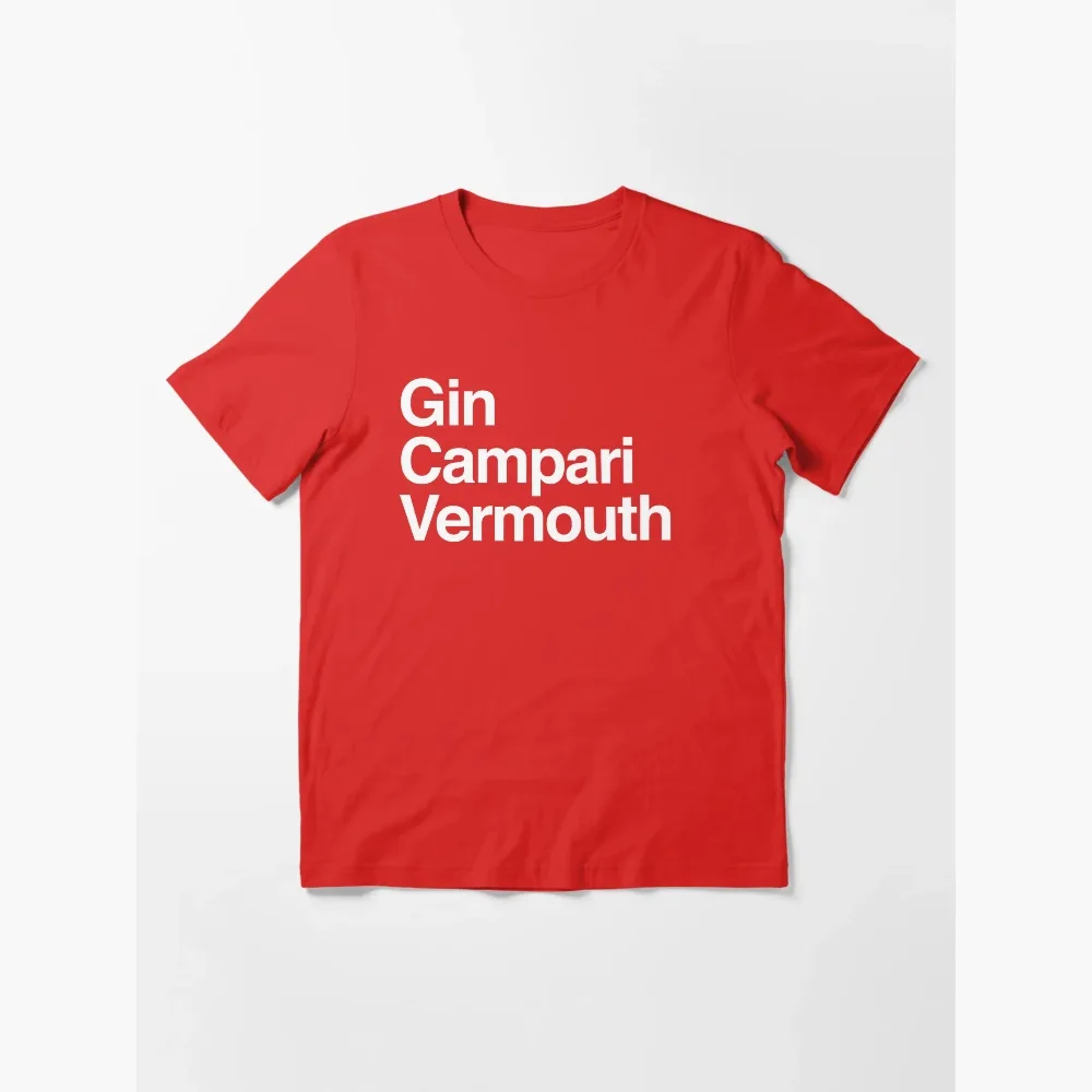Gin · Campari · Vermouth Tee — Red