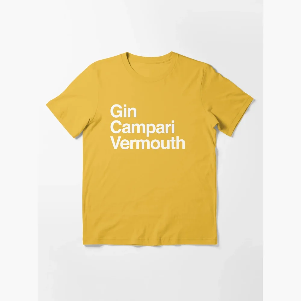 Gin · Campari · Vermouth Tee — Yellow